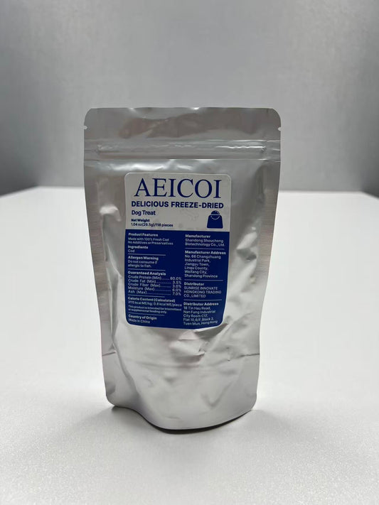 AEICOI Premium Freeze-Dried Dog Treats - Soft& Stuffable Training Treats - Natural Freeze-DriedMeat Treats for Small & Large Dogs